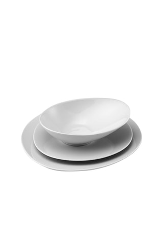 Vajilla de porcelana Sven - 18 piezas