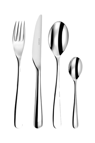 Ménagère en acier inoxydable Alpha - 50 pièces