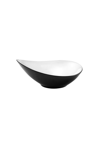 Vajilla de porcelana Sven noir - 18 piezas