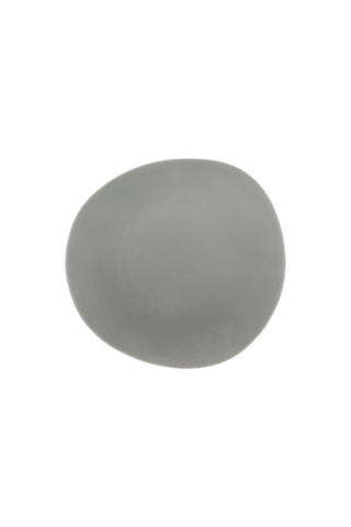 Vajilla de porcelana Sven gris - 18 piezas