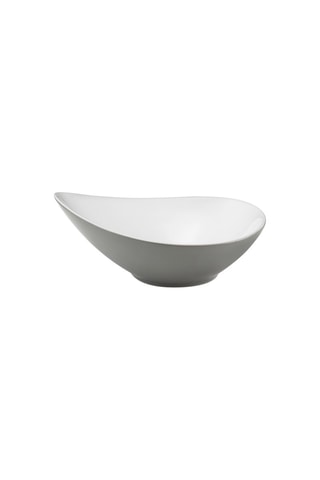 Vajilla de porcelana Sven gris - 18 piezas