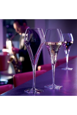 6 copas de champán de cristalino Expert - 21 cl