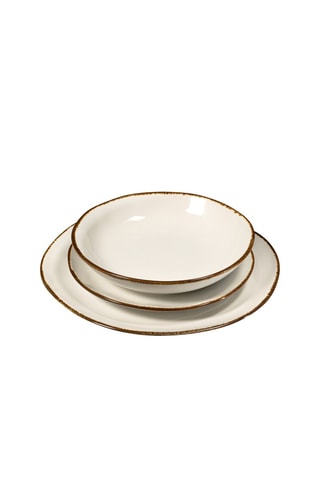 Vajilla de gres Nelly - Set de 18 piezas