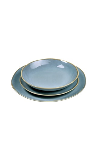 Vajilla de gres Egée - 18 piezas