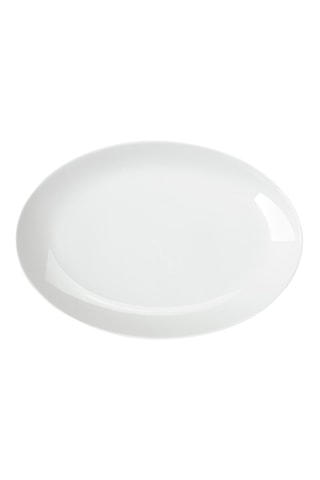 Fuente ovalada de porcelana Côme - 38 x 24 cm