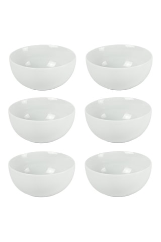 6 boles de porcelana Côme - 30 cl