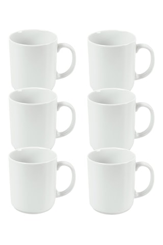 6 tazas de porcelana Côme - 30 cl