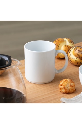 6 tazas de porcelana Côme - 30 cl
