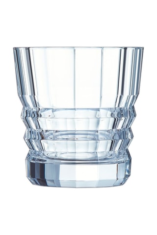 6 vasos bajos de cristal ultratransparente Architecte - 32 cl