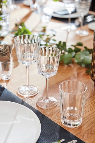 6 copas de cristal ultratransparente Macassar - 25 cl