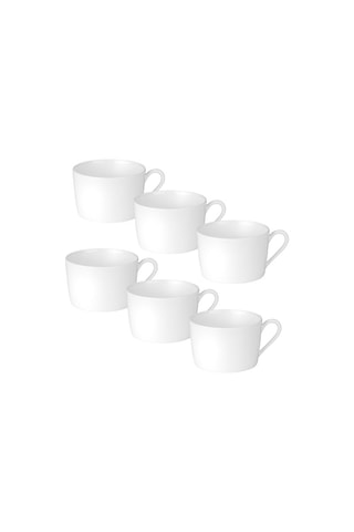 6 tazas de té de porcelana Edesse