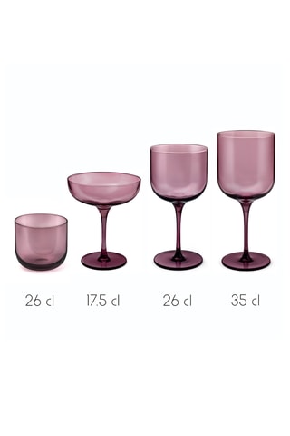 4 copas de vino Eyden - 26 cl