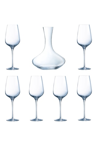Juego de copas y jarra Fragance