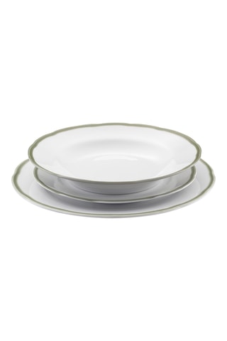 Vajilla de porcelana Scala - 18 piezas