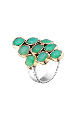 Ring - Zilver en Chalcedoon