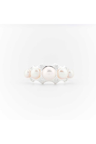 Ring - Zilver en Kunstparels