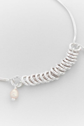 Armband - Zilver en Kunstparels