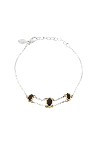 Armband - Zilver en Onyx
