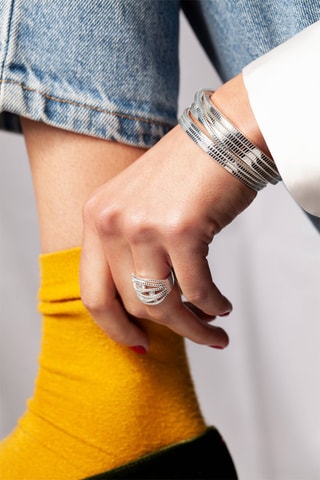 Open Armband - Zilver
