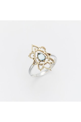 Ring - Zilver en Topaas