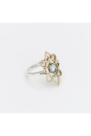 Ring - Zilver en Topaas