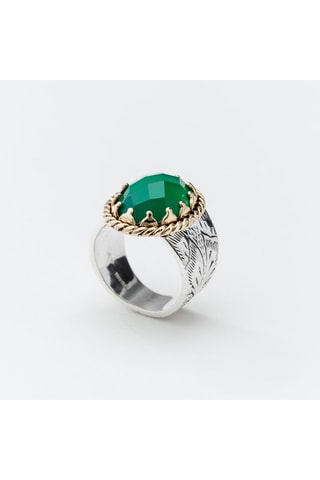 Ring - Zilver en Onyx