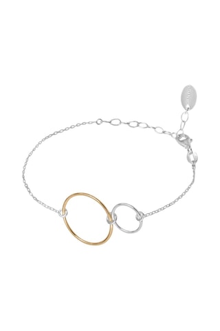 Armband Zilver en Doublé Geelgoud