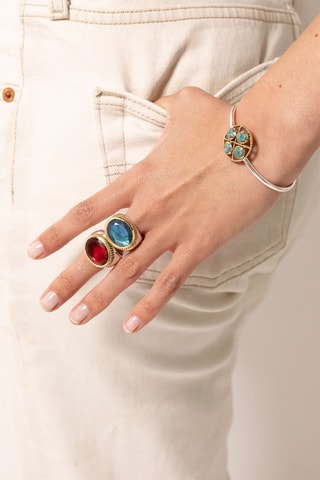 Ring - Zilver en Labradoriet
