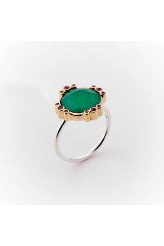 Ring - Zilver en Onyx