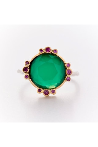 Ring - Zilver en Onyx