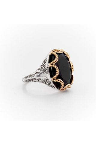 Ring - Zilver en Onyx