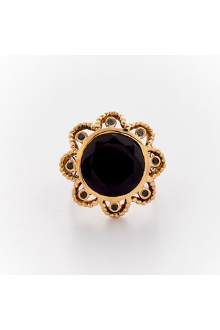 Ring - Zilver en Onyx