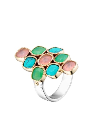 Ring - Zilver en Rozenkwarts