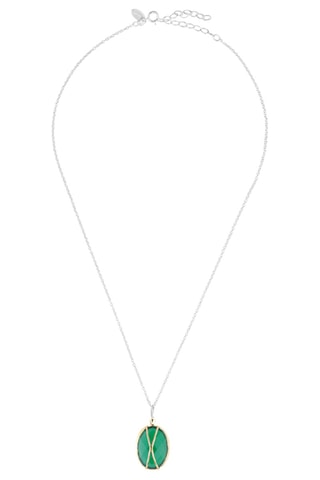 Ketting - Zilver en Onyx