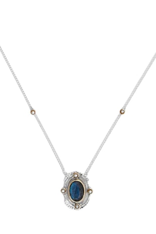 Ketting - Zilver en Labradoriet