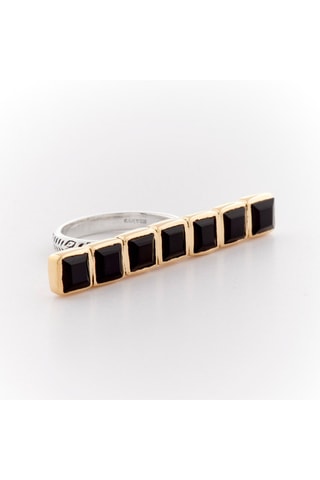 Ring - Zilver en Onyx