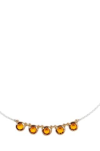 Ketting - Zilver en Citrienen