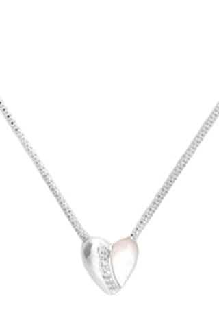 Ketting - Zilver en Parelmoer