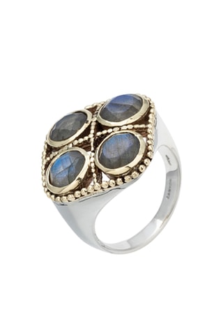 Ring - Zilver en Labradoriet