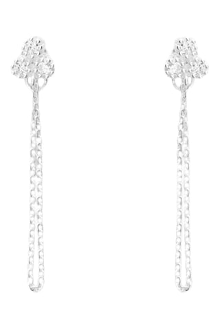 Hangende Oorbellen - Zilver