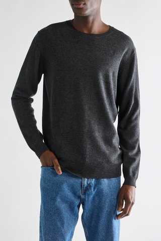 Pull en laine - Anthracite