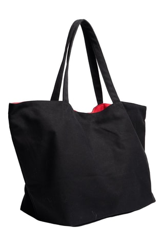 Tote bag en coton recyclé - Noir