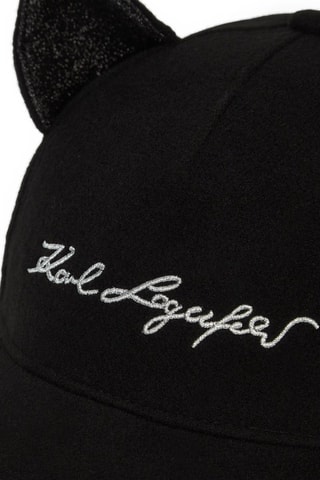 Casquette à oreilles - Noir