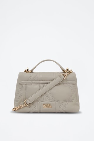 Sac à main  en cuir - Taupe