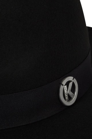 Fedora en laine - Noir