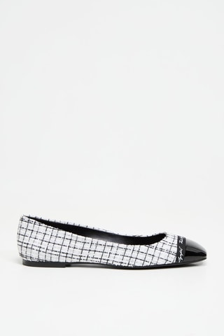 Ballerines vernies - Blanc