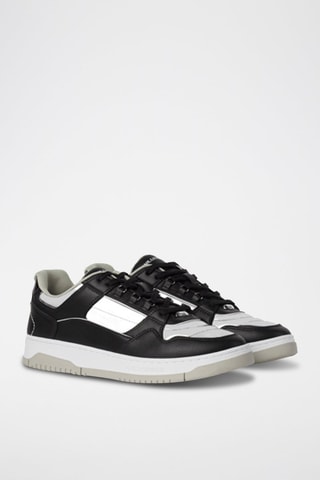 Baskets en cuir - Noir