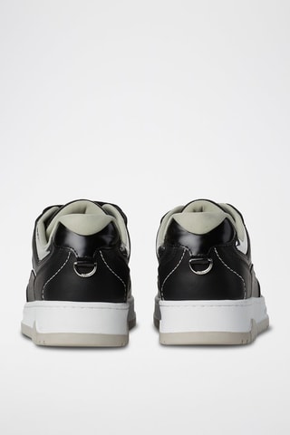 Baskets en cuir - Noir