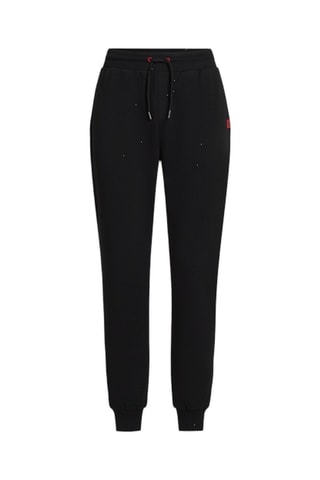 Jogging en coton biologique - Noir