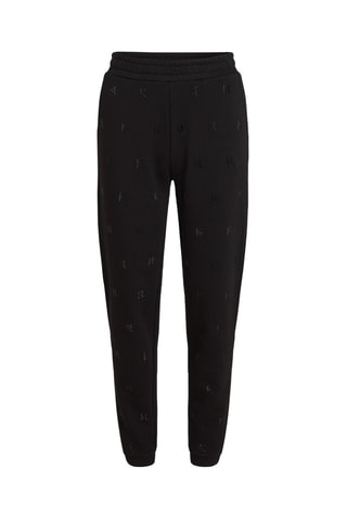 Jogging en coton biologique - Noir